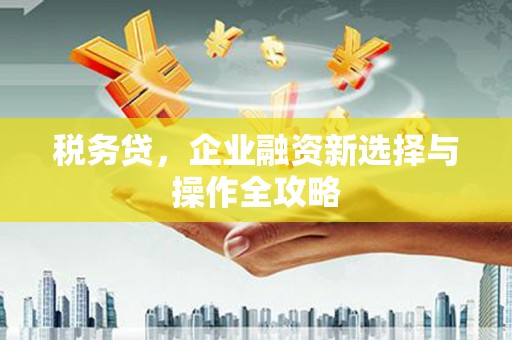 永年税务贷，企业融资新选择与操作全攻略
