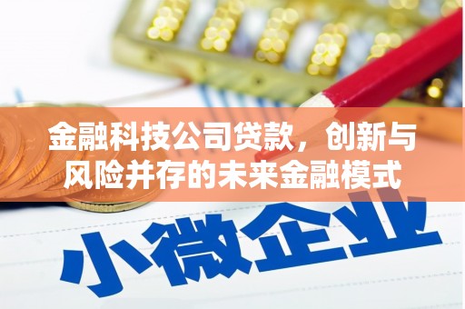 永年金融科技公司贷款，创新与风险并存的未来金融模式
