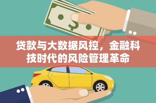 永年贷款与大数据风控，金融科技时代的风险管理革命