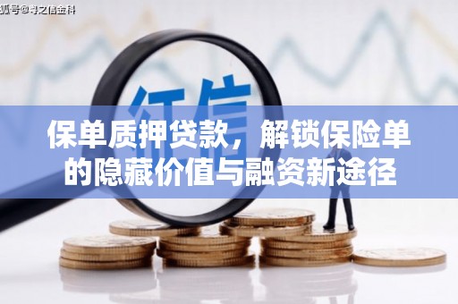 永年保单质押贷款，解锁保险单的隐藏价值与融资新途径