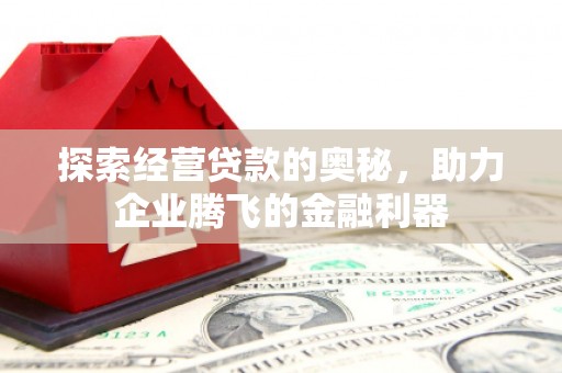 永年探索经营贷款的奥秘，助力企业腾飞的金融利器