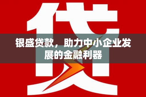 永年银盛贷款，助力中小企业发展的金融利器