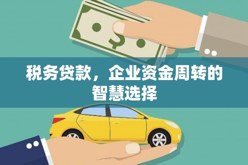 永年税务贷款，企业资金周转的智慧选择