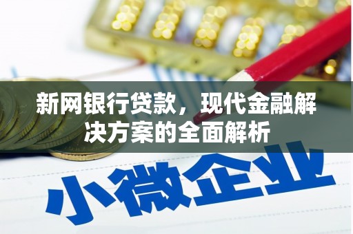 永年新网银行贷款，现代金融解决方案的全面解析