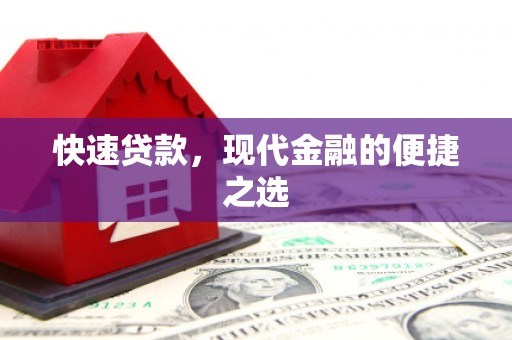 永年快速贷款，现代金融的便捷之选