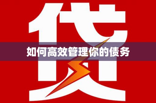 永年如何高效管理你的债务
