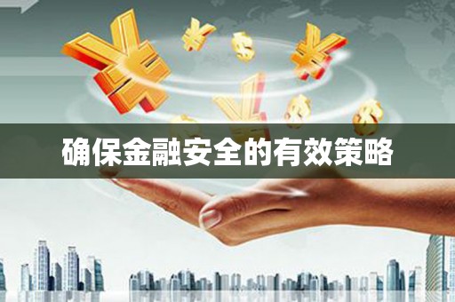永年确保金融安全的有效策略