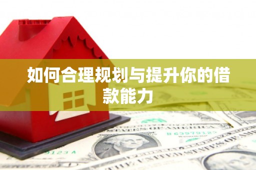 永年如何合理规划与提升你的借款能力
