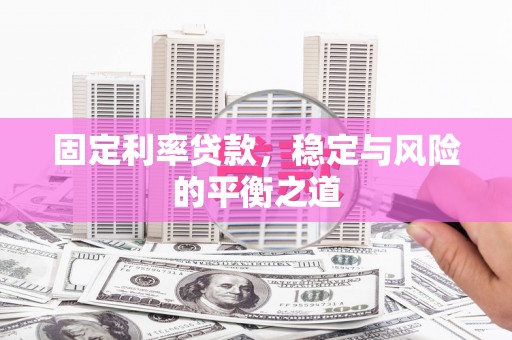 永年固定利率贷款，稳定与风险的平衡之道